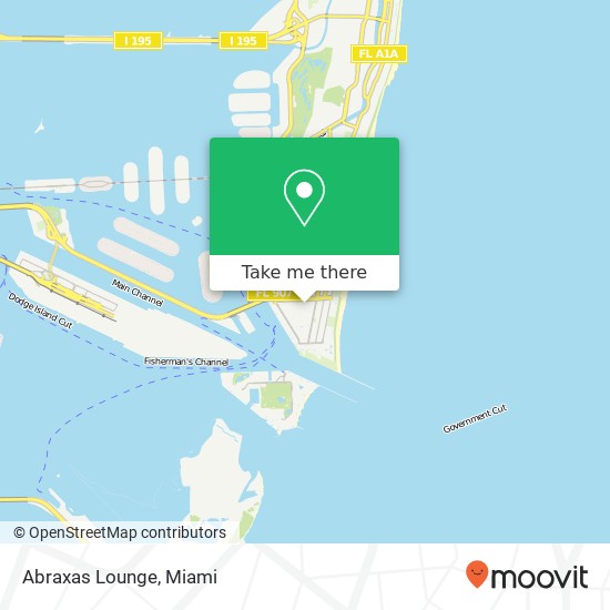 Mapa de Abraxas Lounge