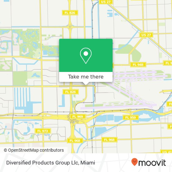 Diversified Products Group Llc map