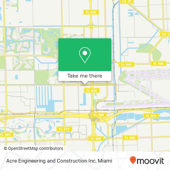 Mapa de Acre Engineering and Construction Inc
