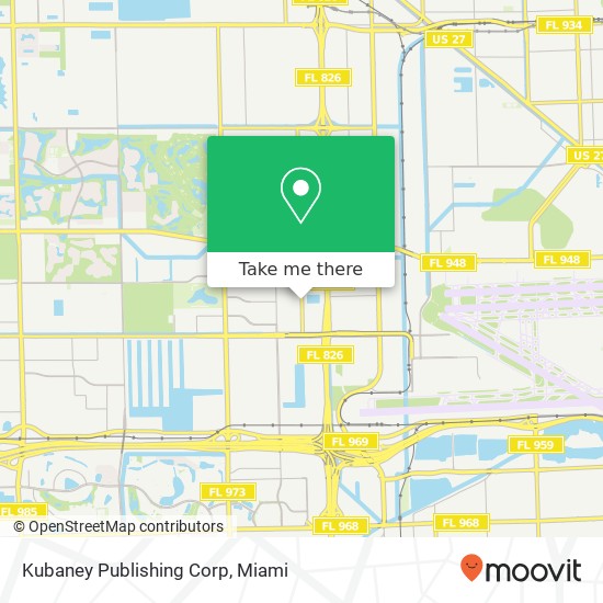 Mapa de Kubaney Publishing Corp