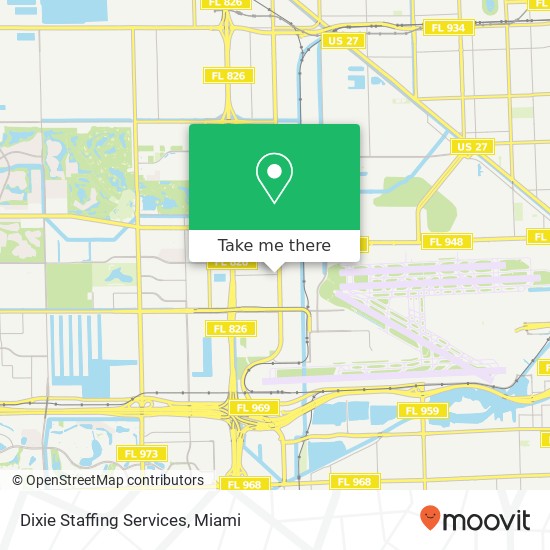 Mapa de Dixie Staffing Services