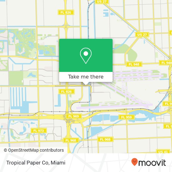 Tropical Paper Co map