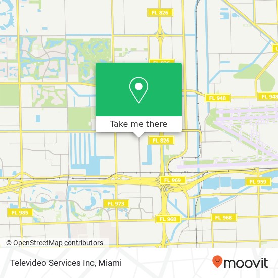 Mapa de Televideo Services Inc