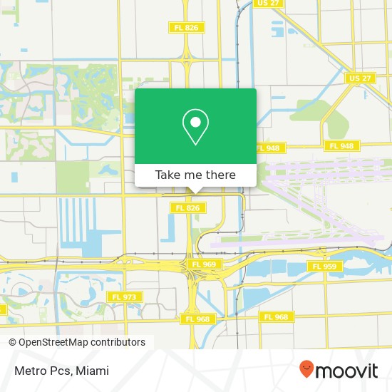 Metro Pcs map