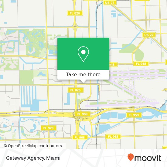 Gateway Agency map