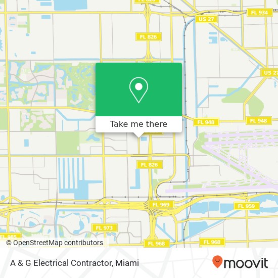 Mapa de A & G Electrical Contractor