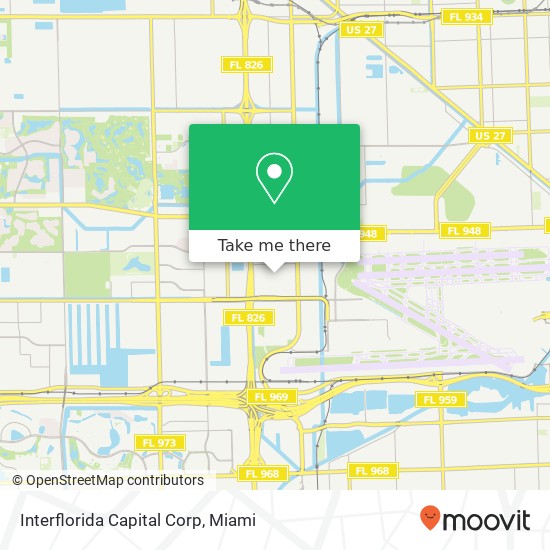 Interflorida Capital Corp map