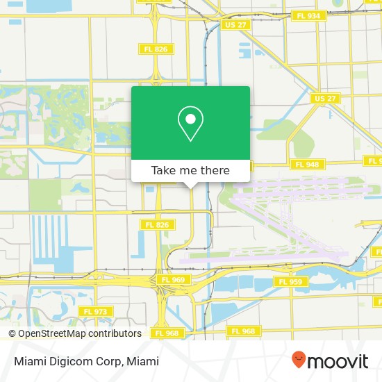 Mapa de Miami Digicom Corp