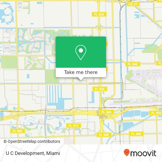 U C Development map