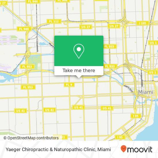 Mapa de Yaeger Chiropractic & Naturopathic Clinic