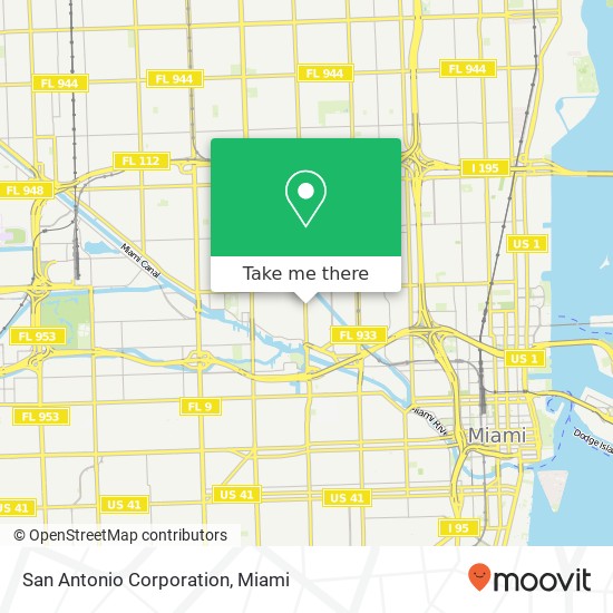 San Antonio Corporation map