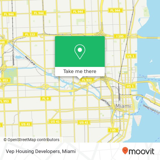 Vep Housing Developers map