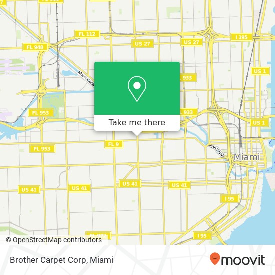 Brother Carpet Corp map