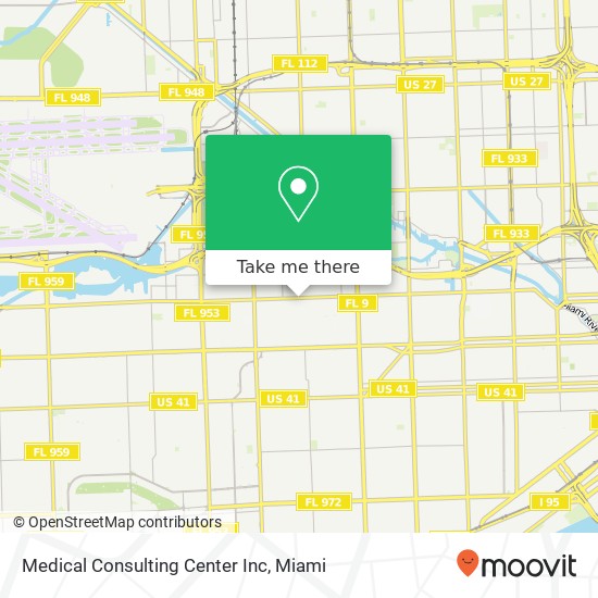 Mapa de Medical Consulting Center Inc