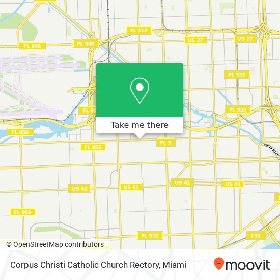 Corpus Christi Catholic Church Rectory map