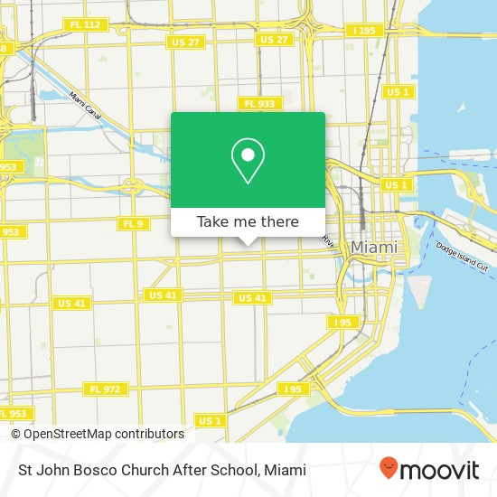 St John Bosco Church After School map