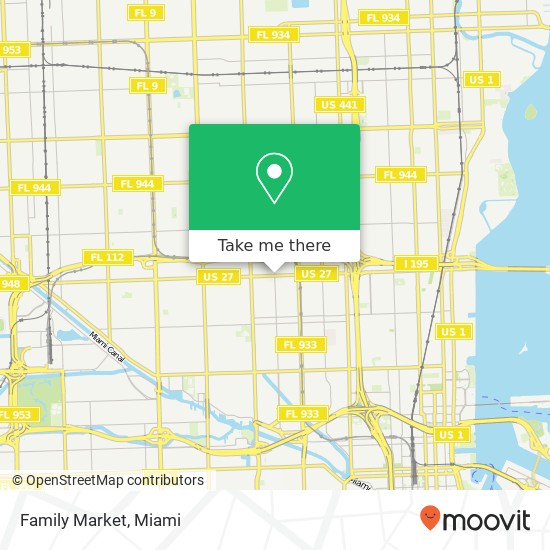 Family Market map