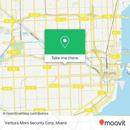 Ventura Mnm Security Corp map