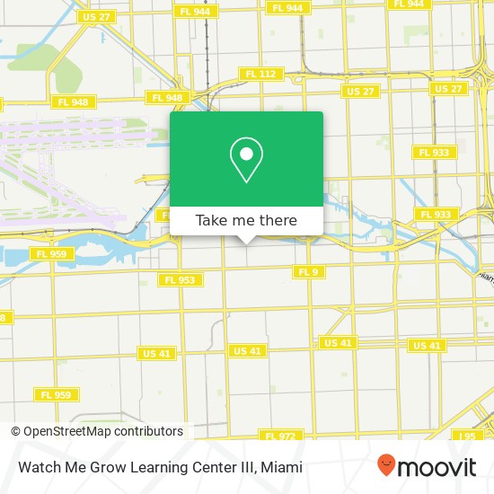 Watch Me Grow Learning Center III map