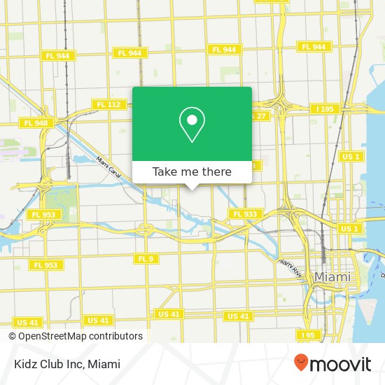 Kidz Club Inc map
