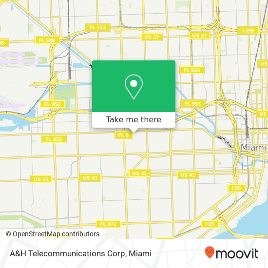 A&H Telecommunications Corp map