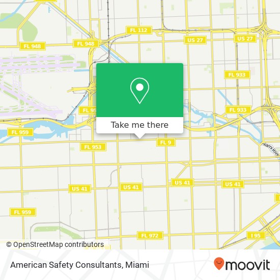 American Safety Consultants map