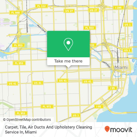 Carpet, Tile, Air Ducts And Upholstery Cleaning Service In map