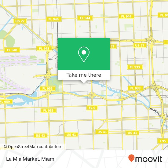 La Mia Market map