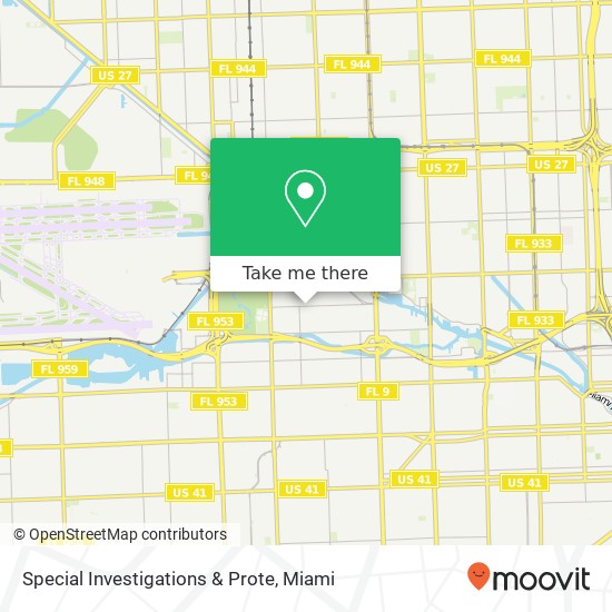 Special Investigations & Prote map