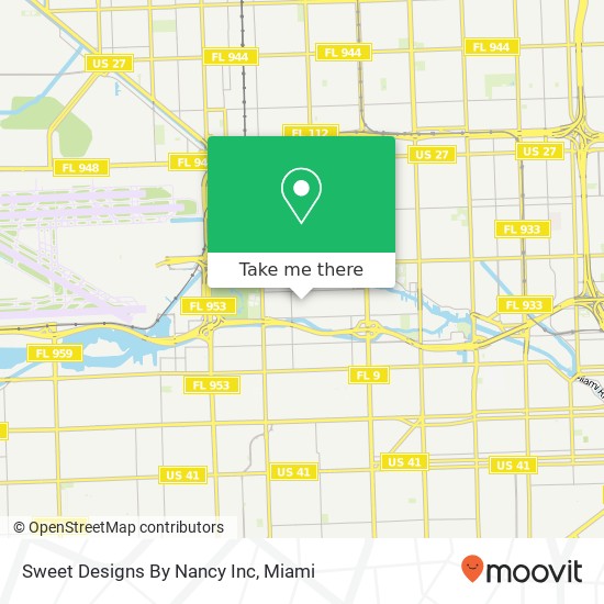 Sweet Designs By Nancy Inc map