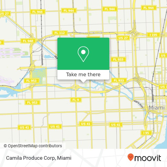 Camila Produce Corp map