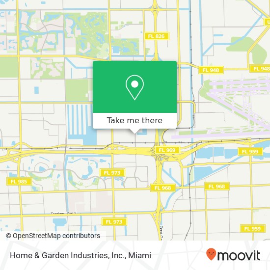 Home & Garden Industries, Inc. map