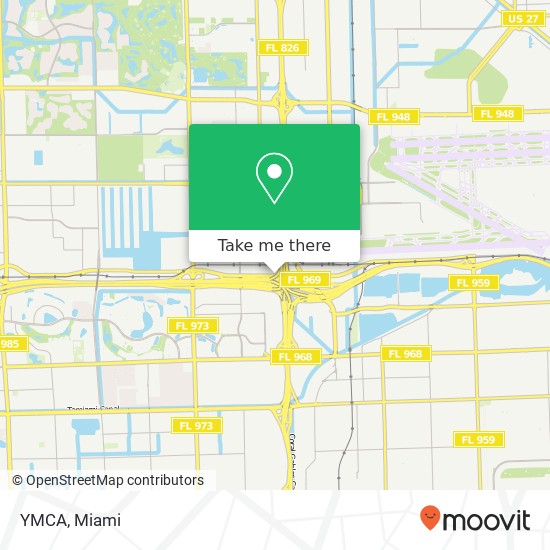 YMCA map