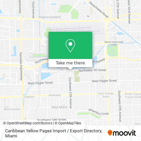 Mapa de Caribbean Yellow Pages Import / Export Directory