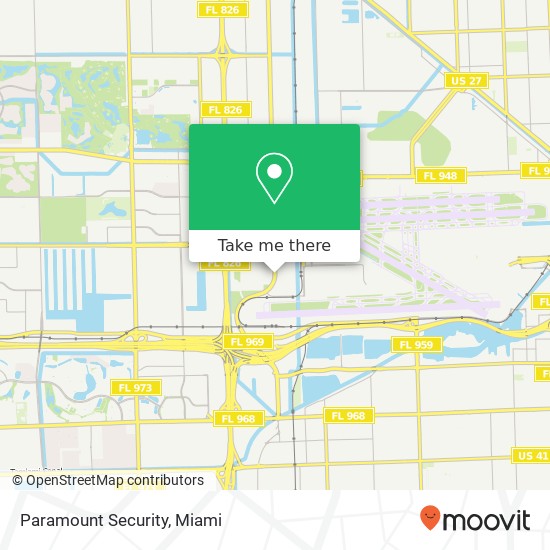 Paramount Security map