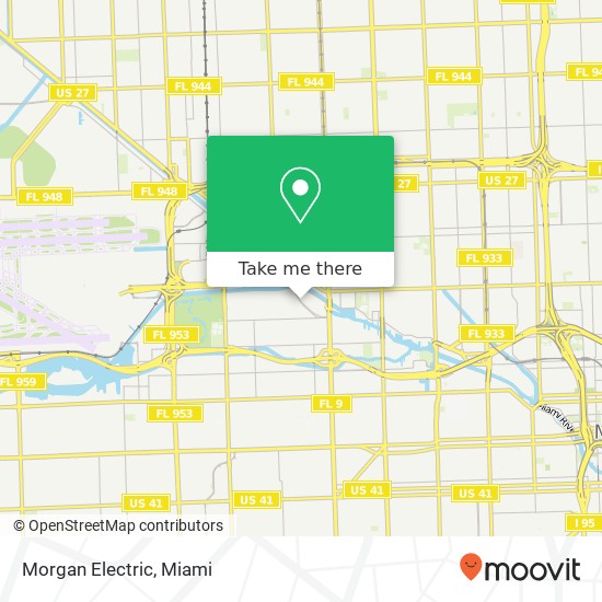 Mapa de Morgan Electric