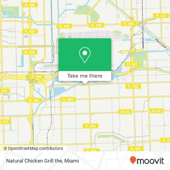 Natural Chicken Grill the map