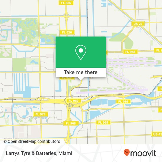 Larrys Tyre & Batteries map