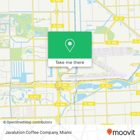 Mapa de Javalution Coffee Company