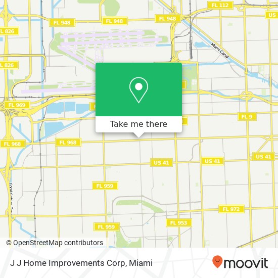 Mapa de J J Home Improvements Corp