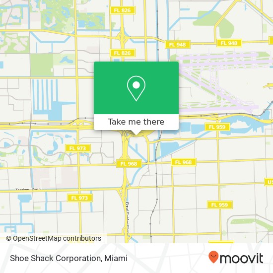 Shoe Shack Corporation map