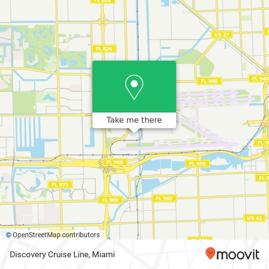 Discovery Cruise Line map