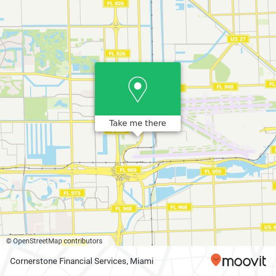 Cornerstone Financial Services map