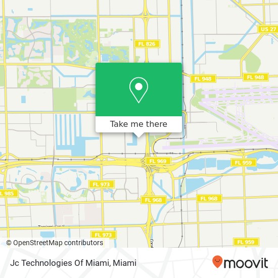 Mapa de Jc Technologies Of Miami