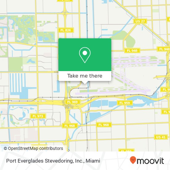 Mapa de Port Everglades Stevedoring, Inc.