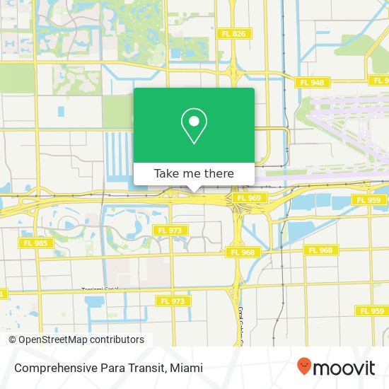 Mapa de Comprehensive Para Transit