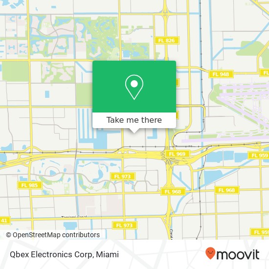 Qbex Electronics Corp map