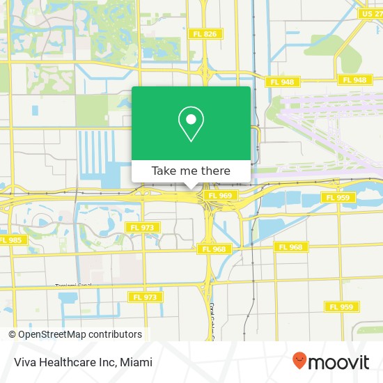 Viva Healthcare Inc map