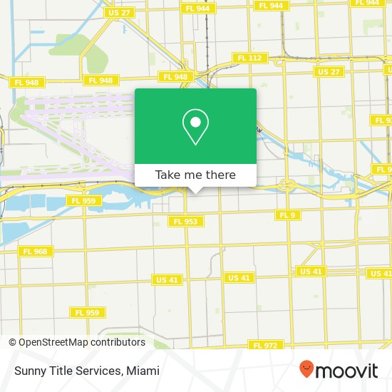 Mapa de Sunny Title Services