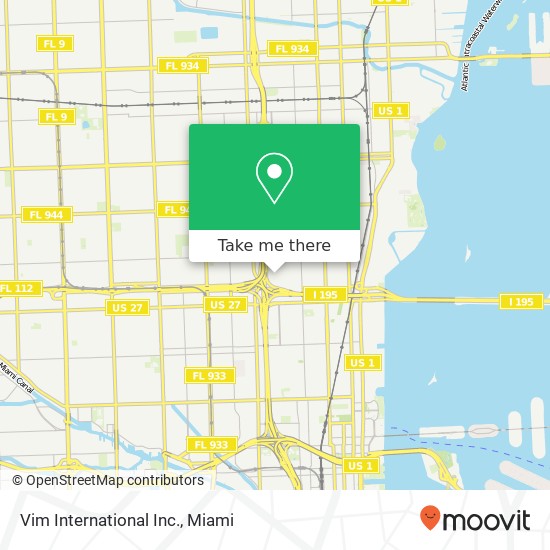 Vim International Inc. map